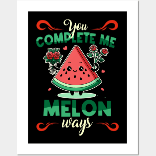 Watermelon Melon Summer Vacation Season Fruit Lover Posters and Art